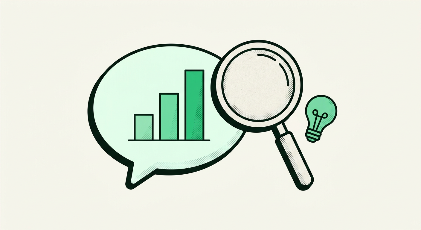 Illustration of a clear report with a lightbulb